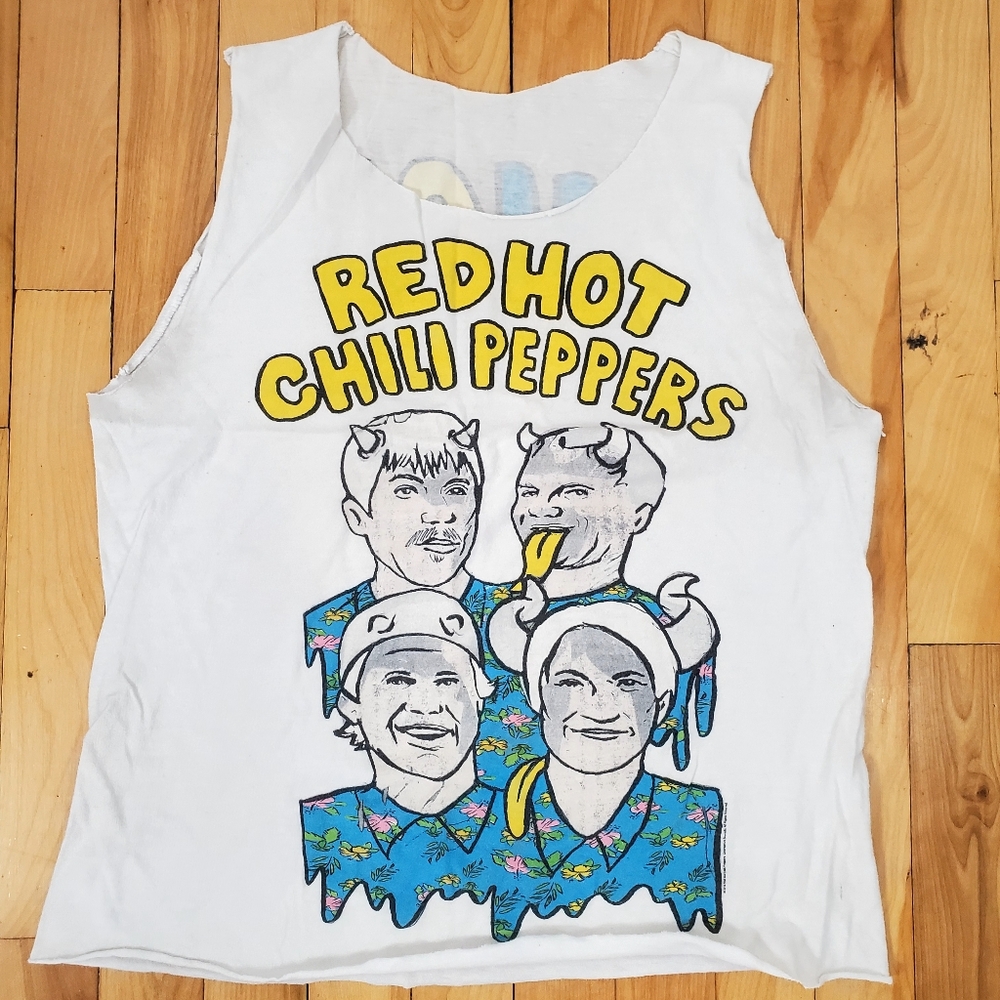AUTHENTIC Red Hot Chili Peppers The Getaway 2017 LARGE Concert Tour T Shirt